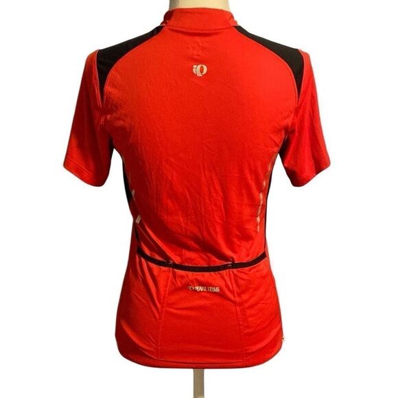 Pearl Izumi Elite Full Zip Front Select Cycling Jersey Top Red Black Size Small - Picture 5 of 7